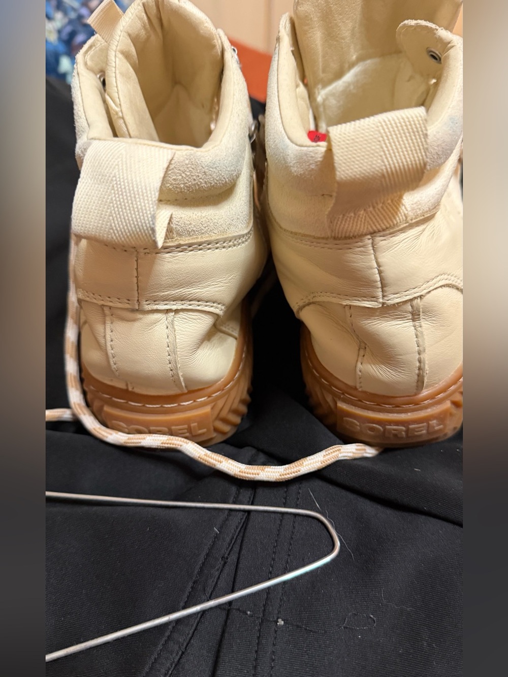 SOREL ONA Ave Peak Waterproof Cream Gum Sole Hiking Boots Women’s 8 - Picture 10 of 12